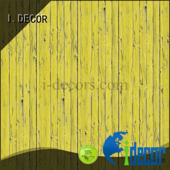 panel melamine textile I.DECOR walnut melamine