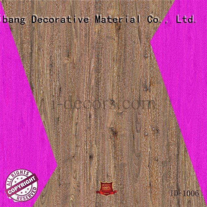 I.DECOR Decorative Material Brand id1105 id1006 laminate melamine decor oak