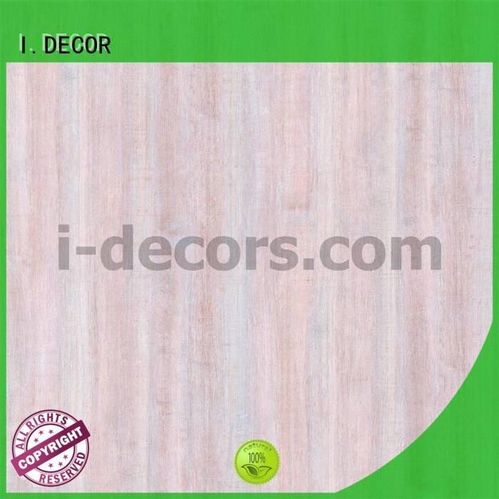 Custom melamine impregnated paper feet paper decor I.DECOR