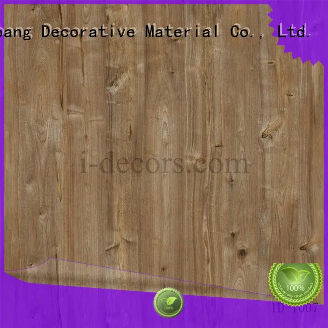 I.DECOR Decorative Material Brand grain walnut id1009 best printer paper id1010