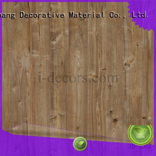 I.DECOR Decorative Material Brand grain walnut id1009 best printer paper id1010