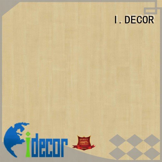 Quality resin impregnated paper I.DECOR Brand id1106 PU coated paper