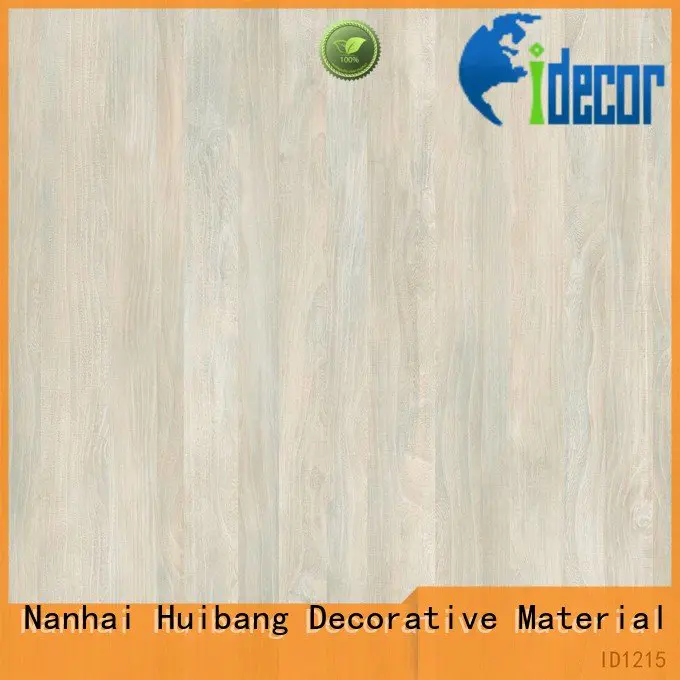 Quality resin impregnated paper I.DECOR Decorative Material Brand maple PU coated paper