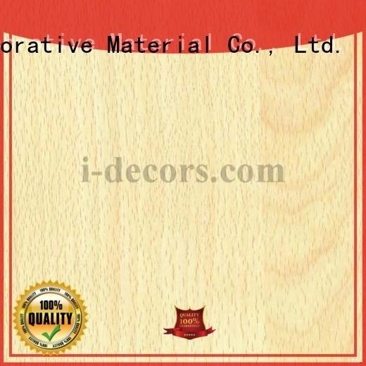 wood laminate sheets paper 78164 wood foil paper I.DECOR Decorative Material Warranty