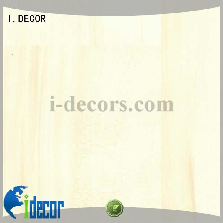 I.DECOR 40604 decorative paper PU coated paper maple