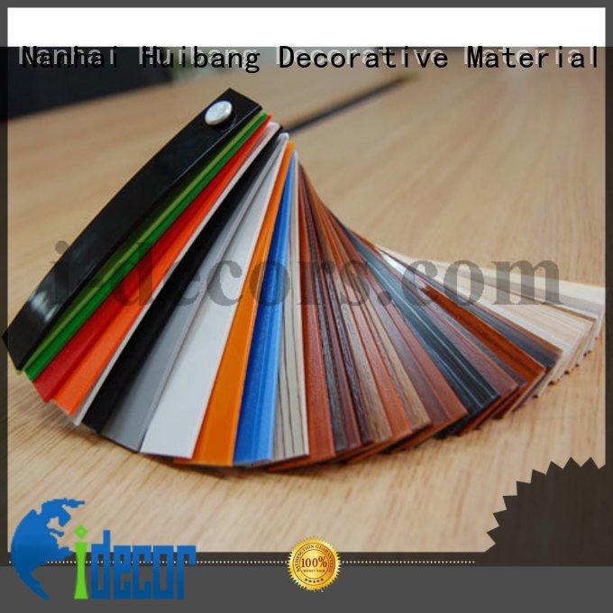 edge furniture edge I.DECOR Decorative Material PVC edge banding