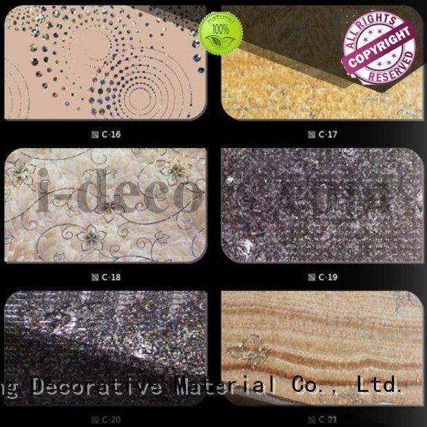 I.DECOR Decorative Material wood grain finish foil paper finish design