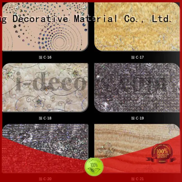 I.DECOR Decorative Material Brand stone a991 a992 gold foil paper