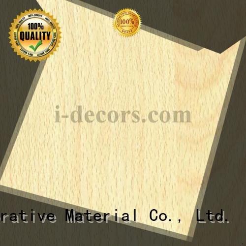 wood laminate sheets beech grain wood foil paper I.DECOR Decorative Material Brand