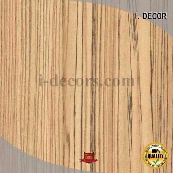 Custom melamine impregnated paper pear wood chestnut I.DECOR