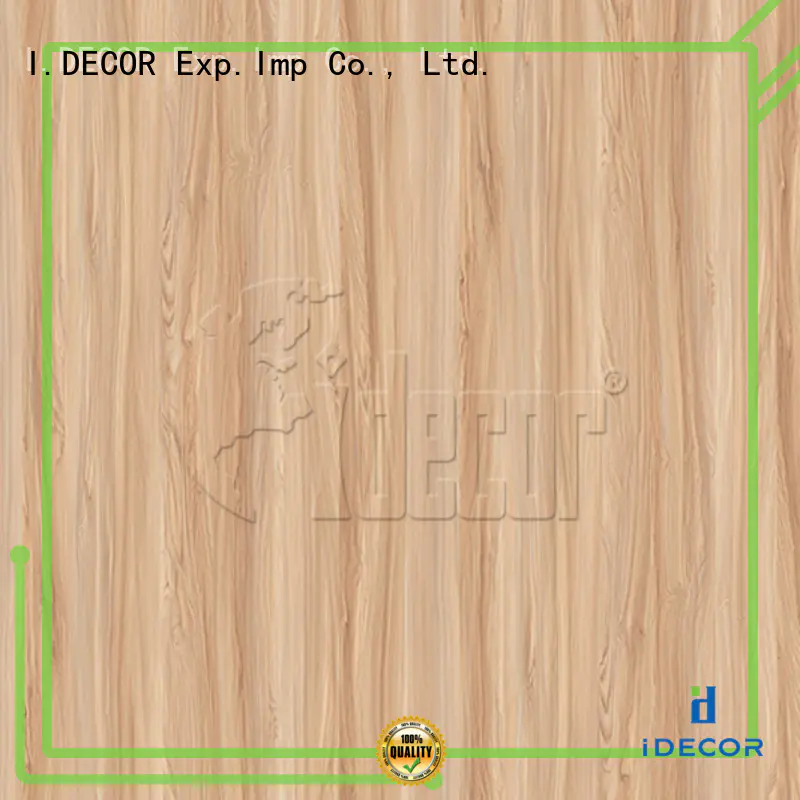 I.DECOR wood grain shelf paper customized for drawing room