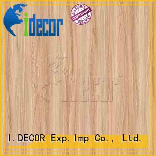 I.DECOR sturdy faux wood paper from China for master room