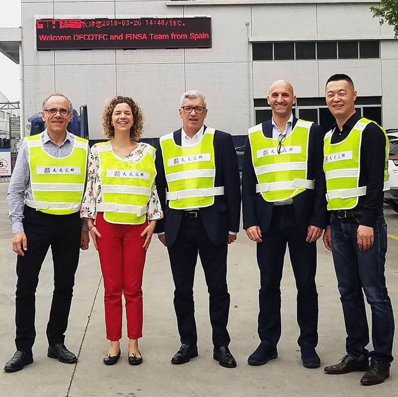A trip to CHINA of Decotec and Finsa