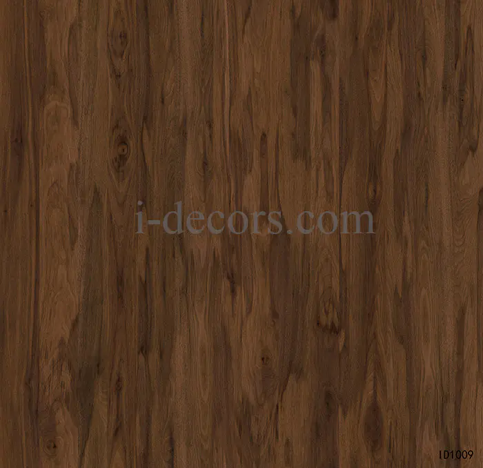 ID1009 walnut decor paper 4 feet with imported ink