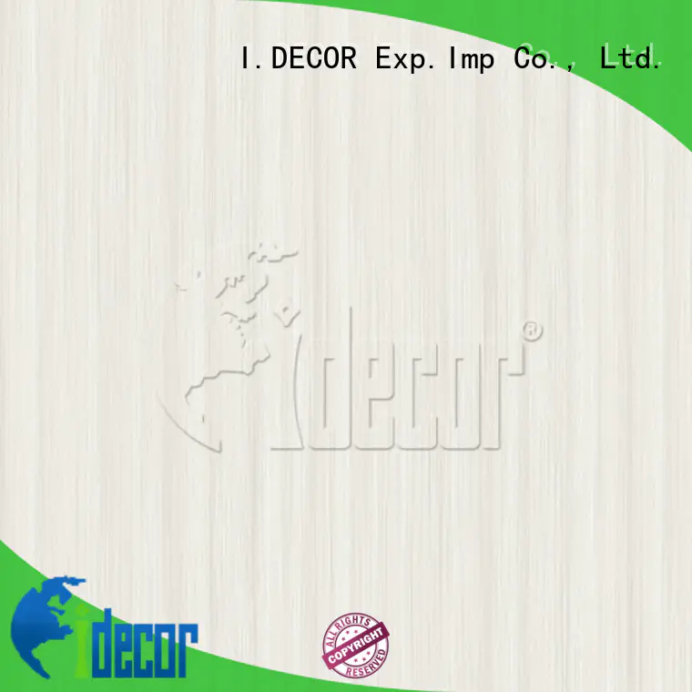 I.DECOR wood effect paper customized for drawing room