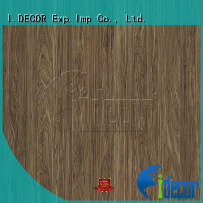 I.DECOR professional wood pattern paper customized for guest room