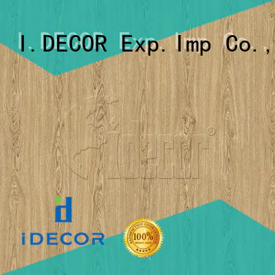 I.DECOR wood grain pattern paper from China for dining room