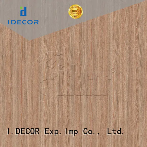 I.DECOR stable wood grain texture paper customized for guest room