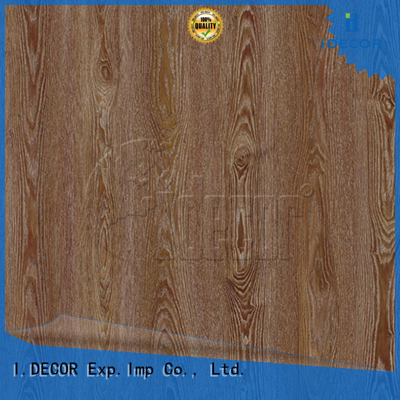 I.DECOR wood grain sticky paper series for master room