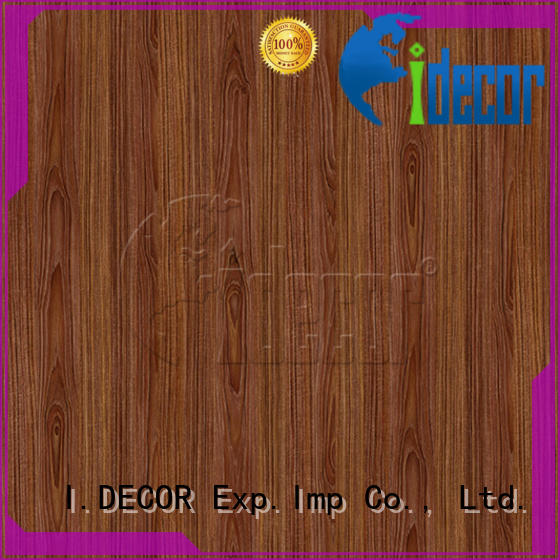 I.DECOR sturdy wood grain decorative paper customized for drawing room