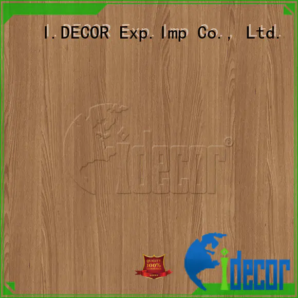 I.DECOR stable wood grain laminate paper directly sale for drawing room