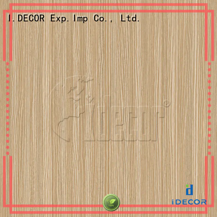 I.DECOR wood laminate paper directly sale for dining room