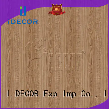 I.DECOR real printable wood grain paper customized for dining room