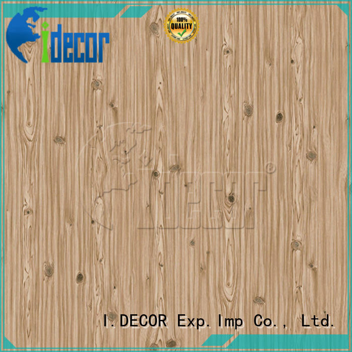I.DECOR stable wood finish paper customized for study room