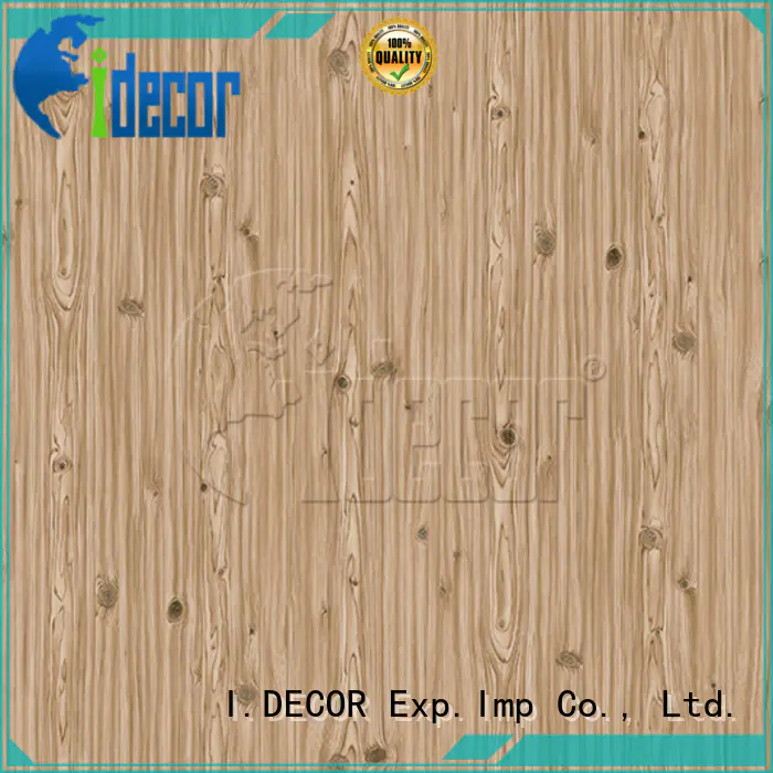I.DECOR stable wood finish paper customized for study room