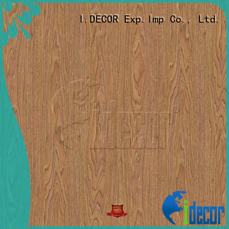 I.DECOR real wood pattern paper from China for drawing room