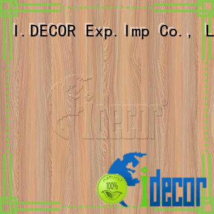 I.DECOR professional wood imitation paper from China for guest room