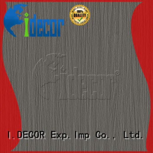 I.DECOR wood look paper from China for guest room