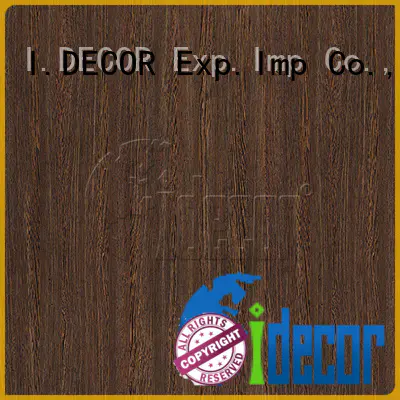 I.DECOR professional wood sticker paper from China for study room