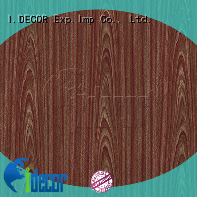 I.DECOR wood look paper customized for drawing room