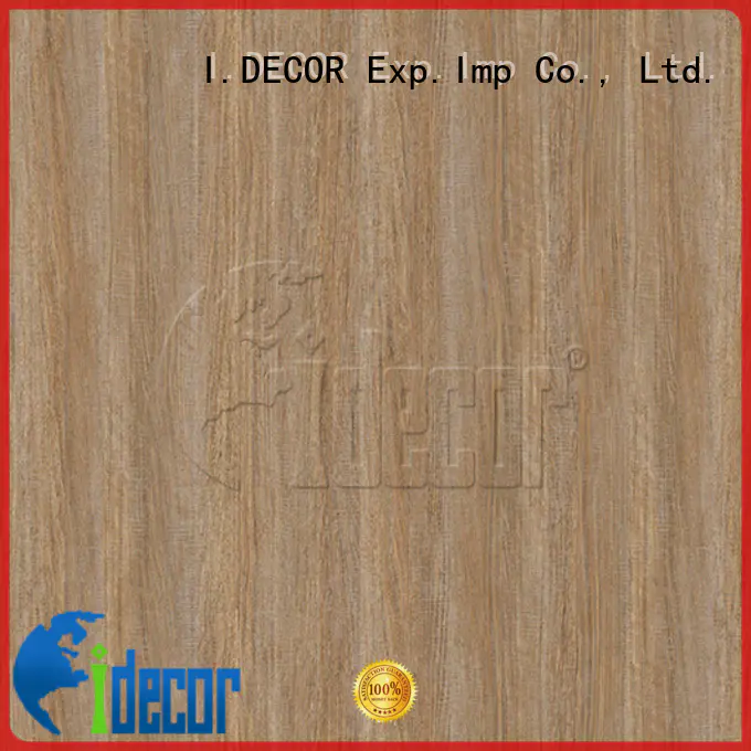 I.DECOR wood grain laminate paper series for drawing room