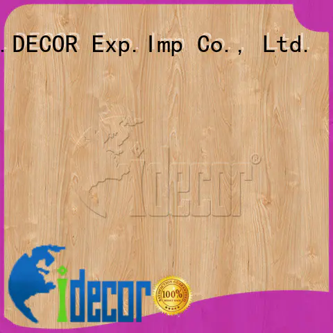 I.DECOR wood grain embossed paper directly sale for master room