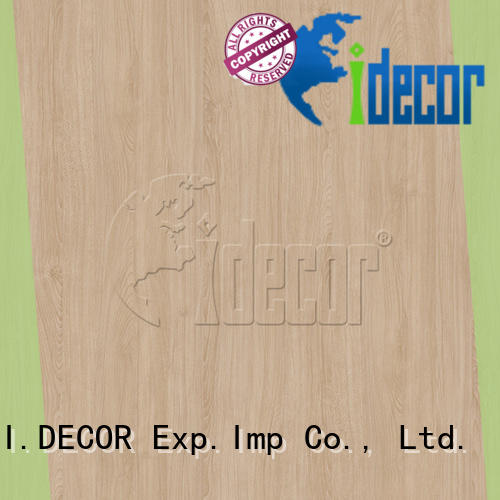 I.DECOR wood effect on paper from China for drawing room