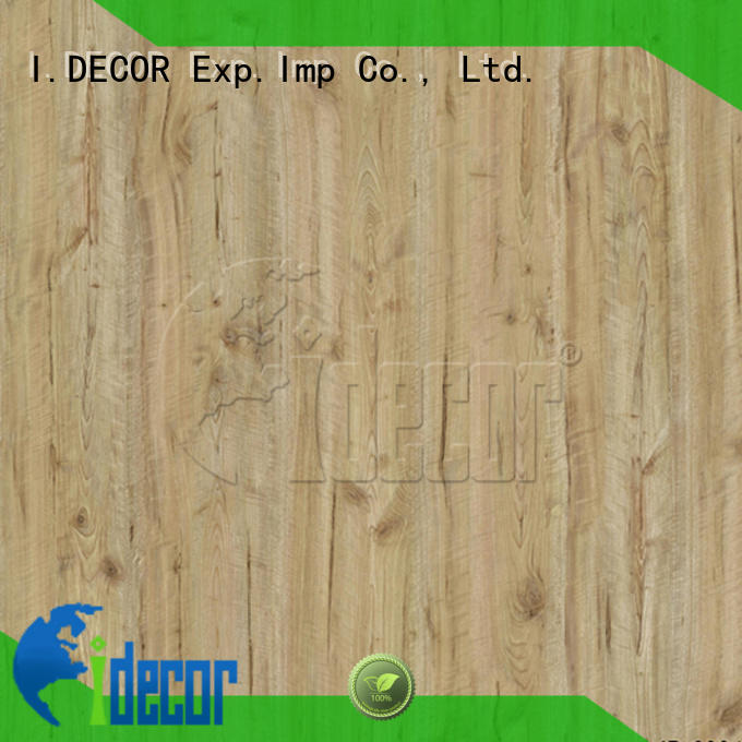 I.DECOR wood grain embossed paper from China for study room