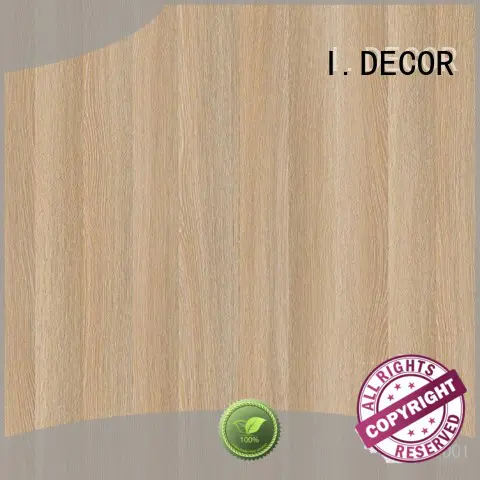 Wholesale textile panel walnut melamine I.DECOR Brand